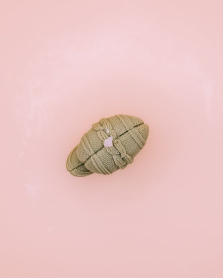 Knuffelhandschuh - Herzton