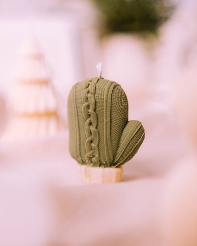 Knuffelhandschuh - Herzton