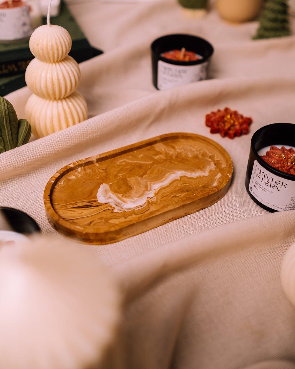 Mira - Dekotablett - Herzton