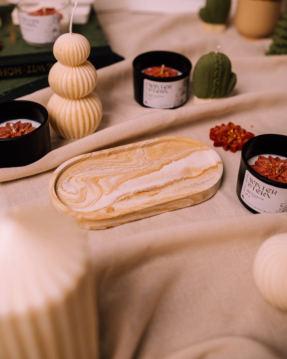 Mira - Dekotablett - Herzton